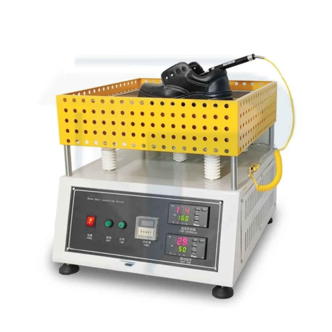 Safety footwear testing equipment for impact and penetration resistance