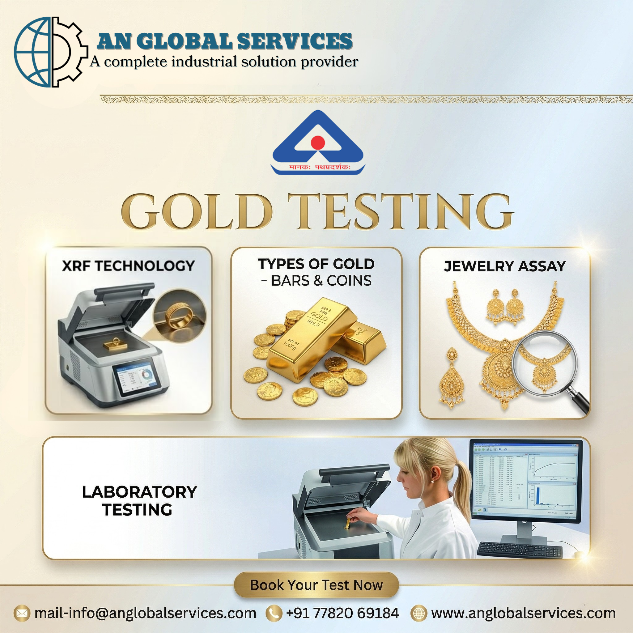 BIS Gold Testing Process